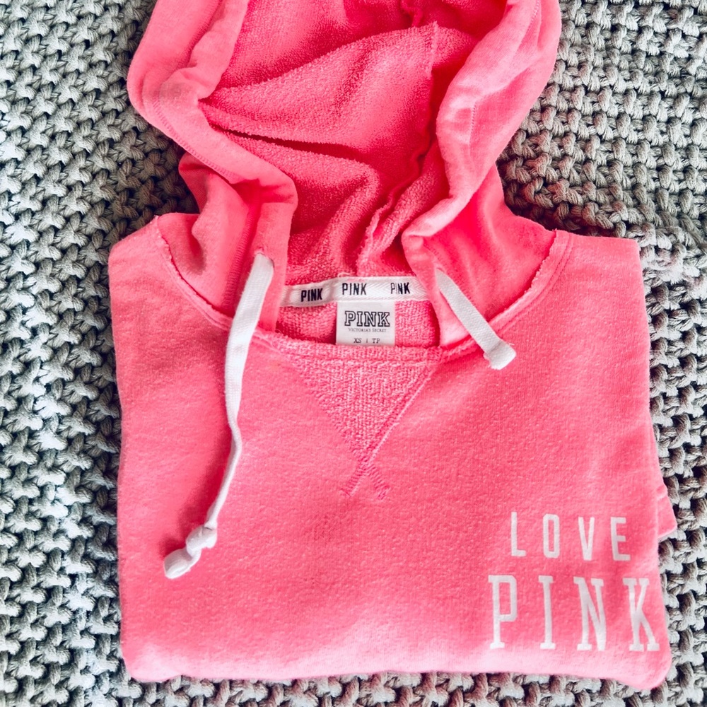 PINK by Victoria’s Secret hoodie Size XS but fits like a Small - Picture 2 of 8